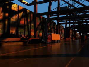 port 3D Model