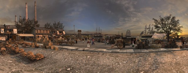port 3D Model .c4d .max .obj .3ds .fbx .stl .blend 