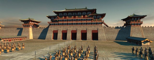 daming palace 3D Model .c4d .max .obj .3ds .fbx .stl .blend 