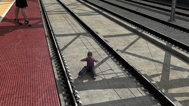 train station 3D-Modell .c4d .max .obj .3ds .fbx .stl .blend 