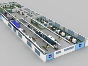factory 3D Model