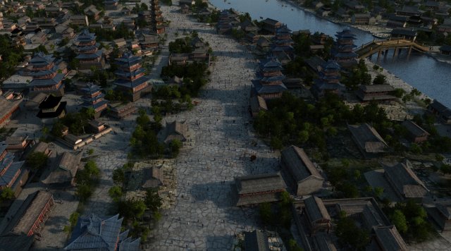 ancient city 3D Модель .c4d .max .obj .3ds .fbx .stl .blend 