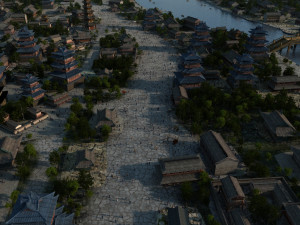 ancient city Model 3D