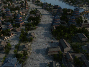 città antica Modello 3D