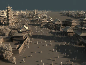 ancient city 3D Model