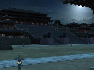 ancient palace 3D Model