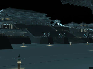 ancient palace 3D Model