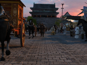 ancient bazaar 3D Model