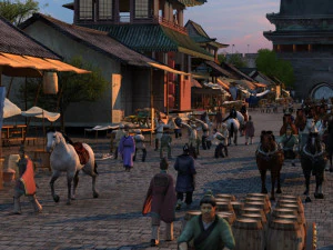 ancient bazaar 3D Model