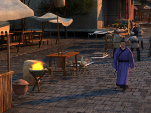 ancient bazaar Model 3D