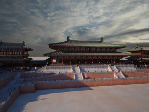 daming palace Modelo 3D