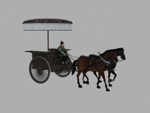 carriage 3D Model