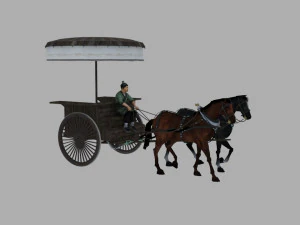 キャリッジ 3Dモデル