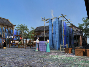 dye cloth Modèle 3D