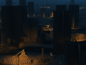 ancient battlefield Model 3D