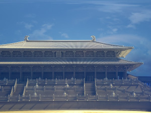 ancient palace 3D मॉडल
