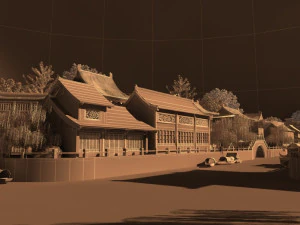 ancient canal 3D Model