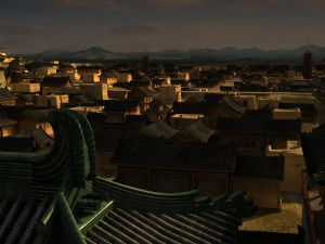 ancient city pool 3D Model