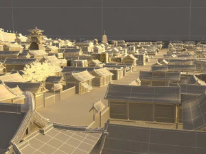 ancient city pool 3D Model