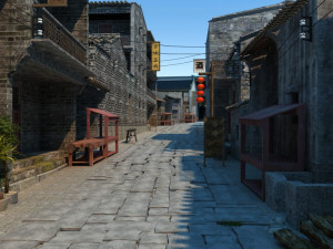 ancient street Modelo 3D