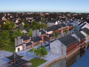 ancient town 3D Model