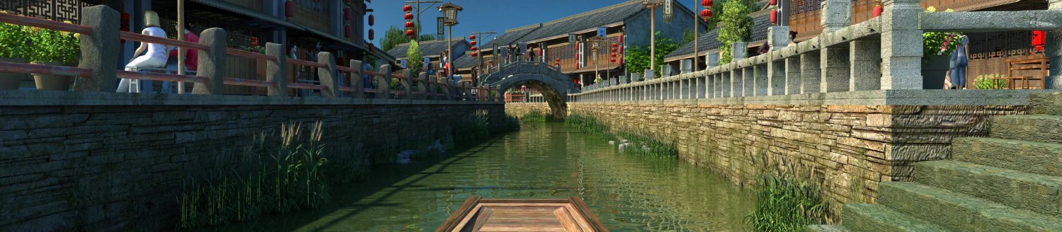 ancient town 3D Model .c4d .max .obj .3ds .fbx .stl .blend 