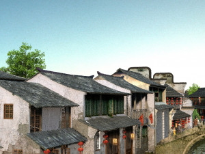 ancient town Modelo 3D