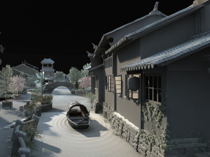 ancient town Modelo 3D