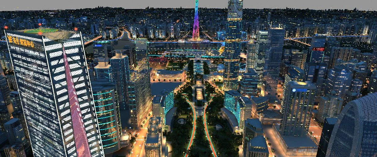 guangzhou 3D Model .c4d .max .obj .3ds .fbx .stl .blend 