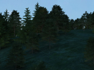 forest farm 3D 模型