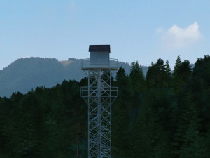 forest farm 3D 模型