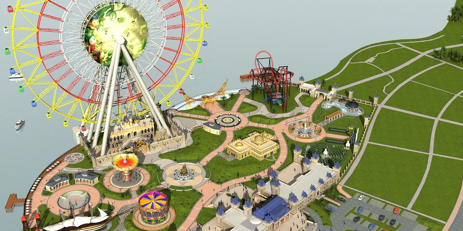 playground 3D Model .c4d .max .obj .3ds .fbx .stl .blend 
