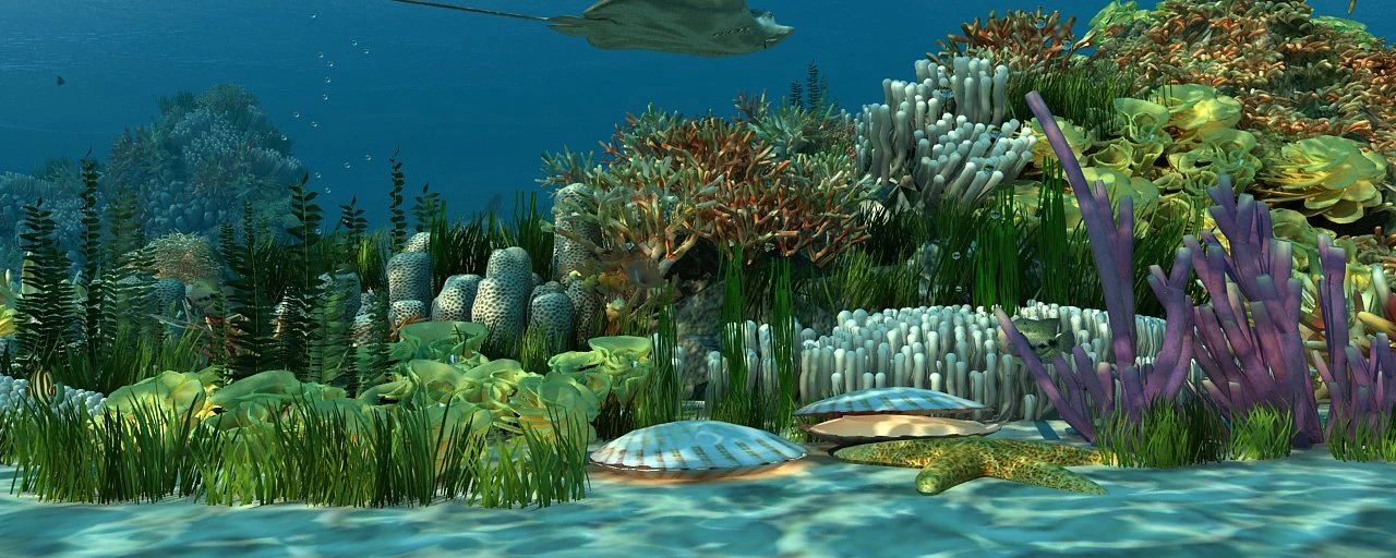 seabed 3D Model .c4d .max .obj .3ds .fbx .stl .blend 