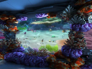 undersea theater 3D Model