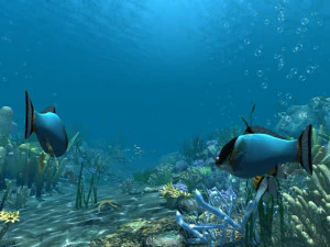 fondo del mar Modelo 3D