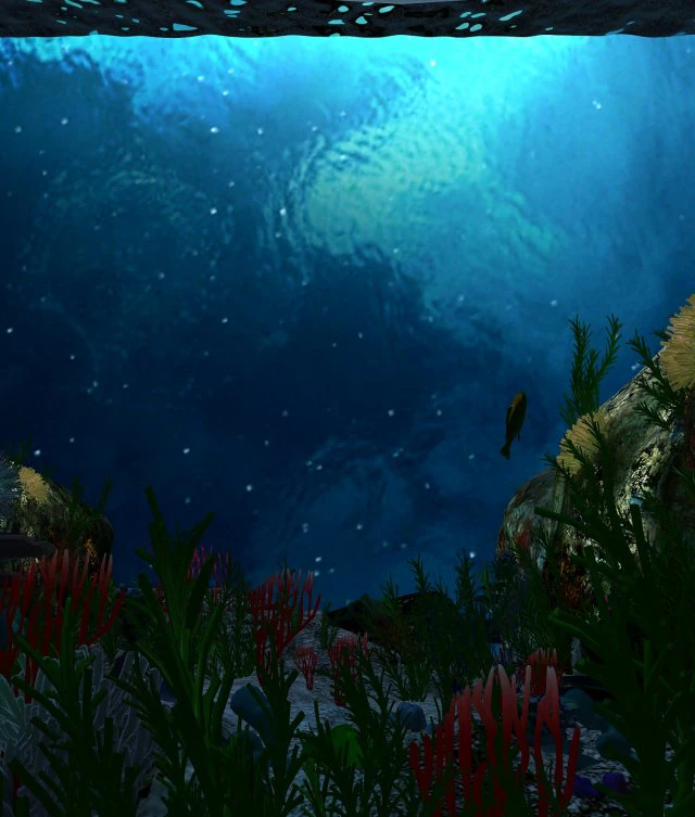 fondale marino Modello 3D .c4d .max .obj .3ds .fbx .stl .blend 