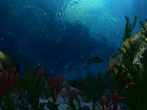 fondale marino Modello 3D