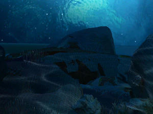 fondale marino Modello 3D