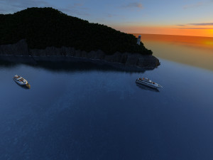 sea lighthouse Modelo 3D