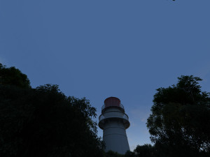 sea lighthouse Model 3D