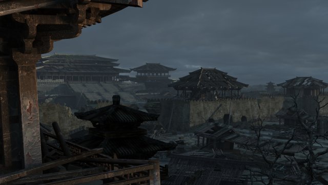 palace ruins 3D मॉडल .c4d .max .obj .3ds .fbx .stl .blend 