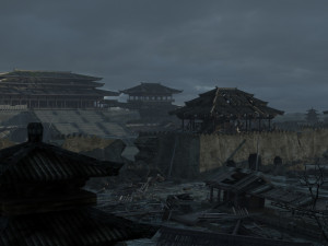 palace ruins 3D मॉडल