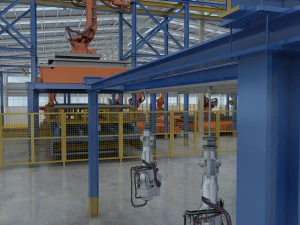 factory workshop 3D Model