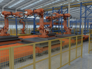 factory workshop 3D Модель