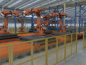 factory workshop 3D Model
