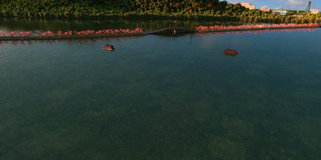 hangzhou west lake Modelo 3D .c4d .max .obj .3ds .fbx .stl .blend 