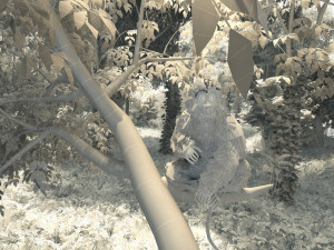 monkey 3D Model