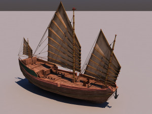 sailboat 3D Model
