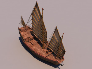 sailboat Model 3D