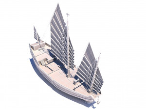 sailboat Model 3D